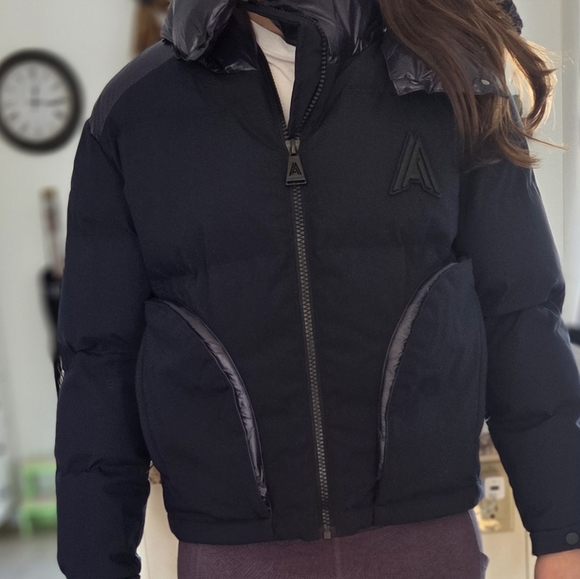 Alpenhaus Small Women's NEW Navy Blue Puffer Winter Jacket - Picture 5 of 16